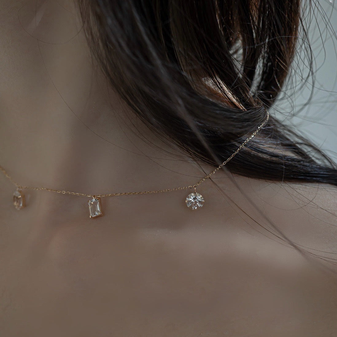 STARRY NECKLACE (K18YG)