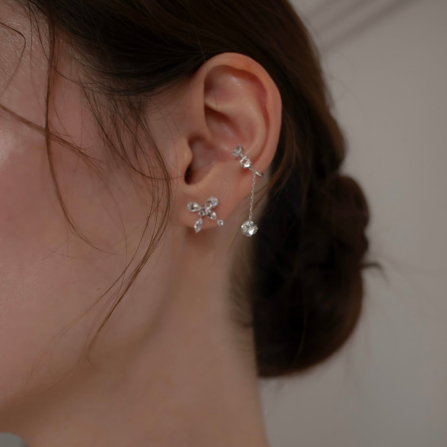 【1泊2日〜】BOW EARRINGS SET -S-