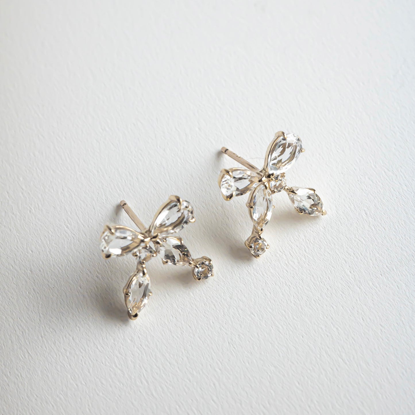 BOW EARRINGS SET -S-