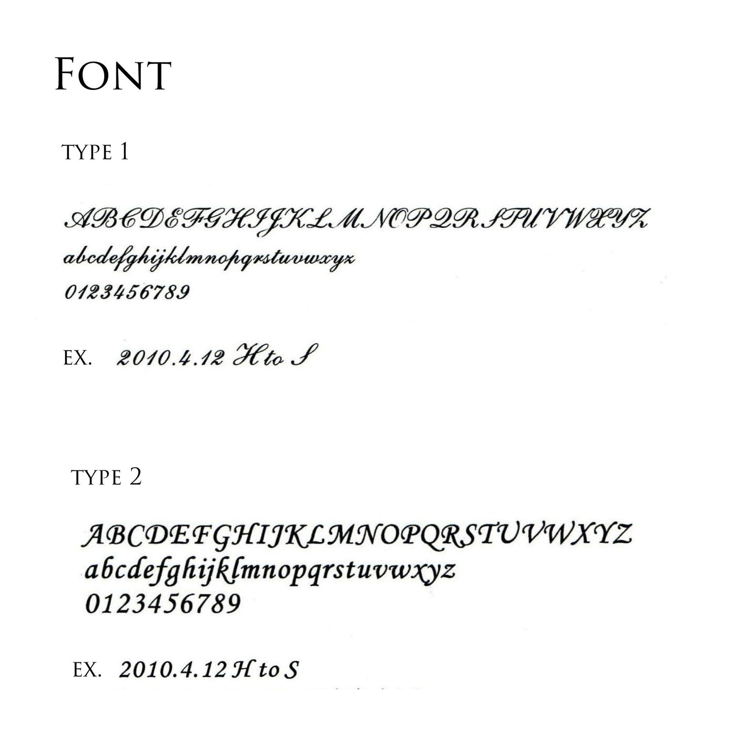 -bespoke- Engravings