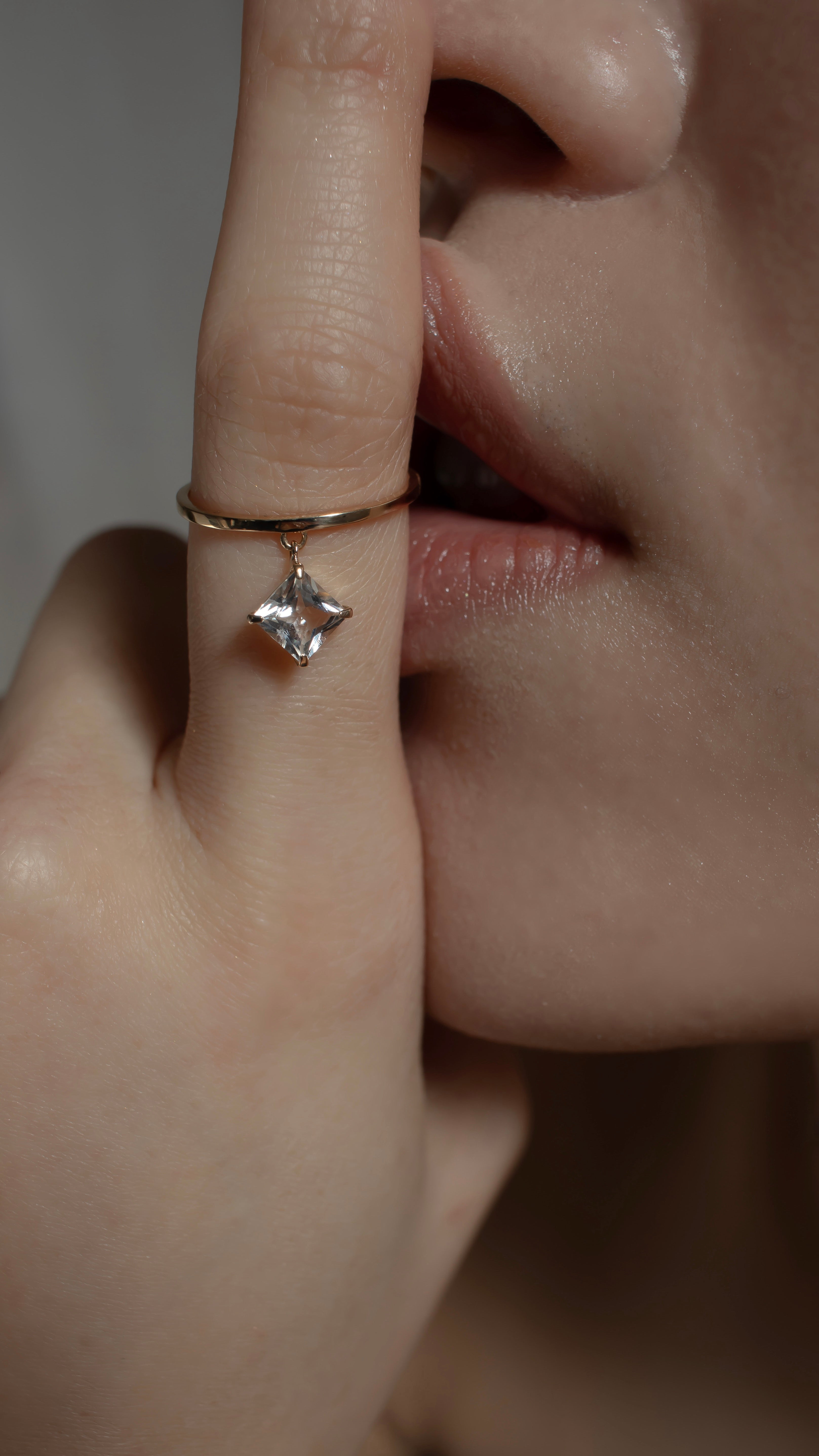 K.ASKM CUDDLE RING ケーアスキム　ハート　リング 9号 K.ASKM CUDDLE RING ケーアスキムハートリング 9号