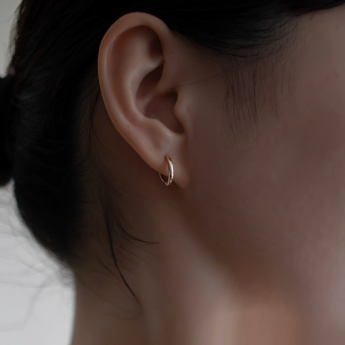 Mini Loop Earring MINI HOOP EARRING (single) – K. A Ş K M