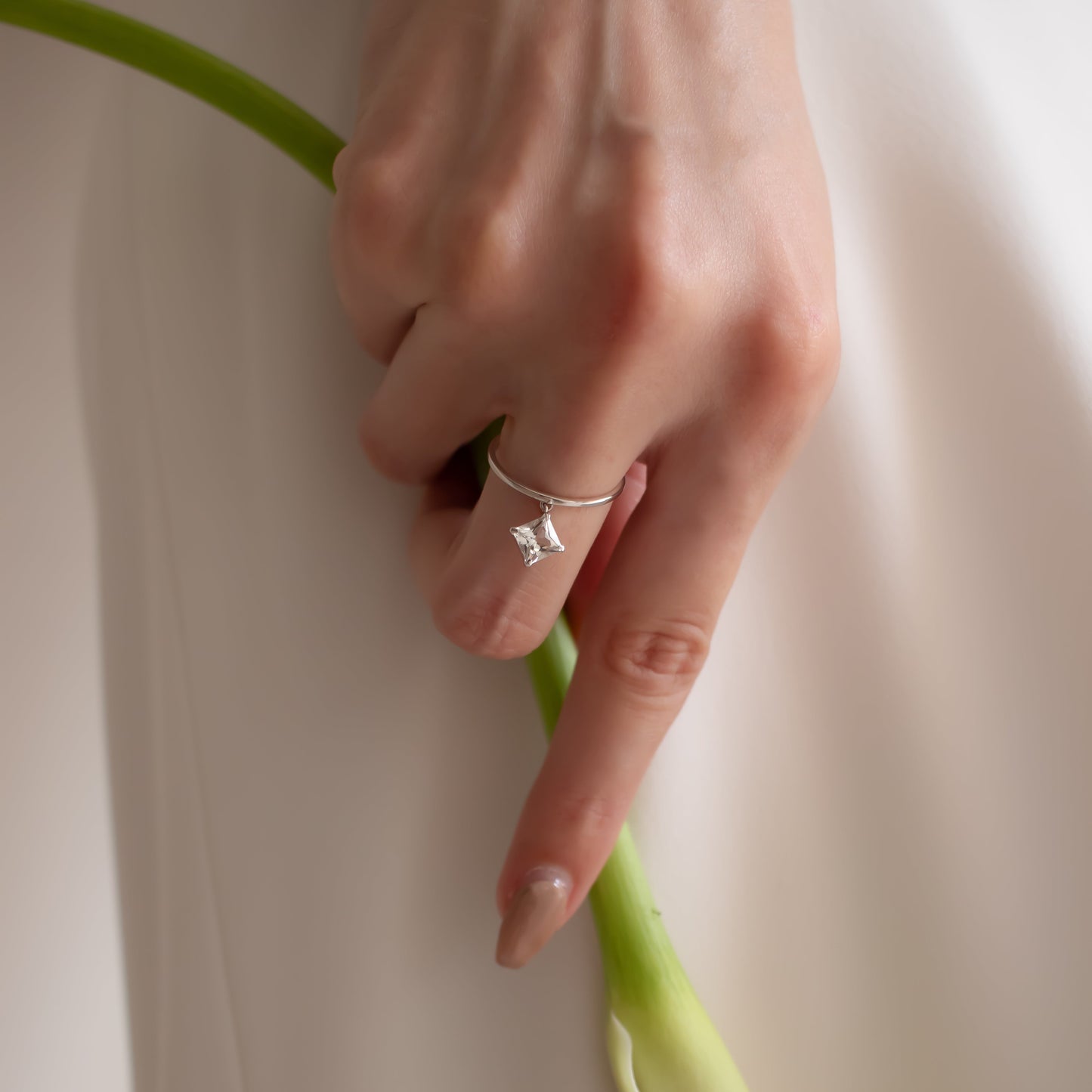 STARRY RING S -SQUARE- (SKINNY ver.)