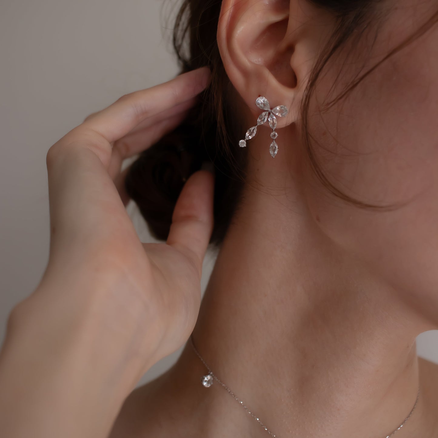 【1泊2日~】BOW EARRINGS SET -L-