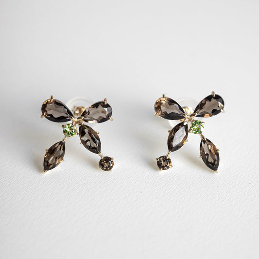 BOW EARRINGS SET -S-