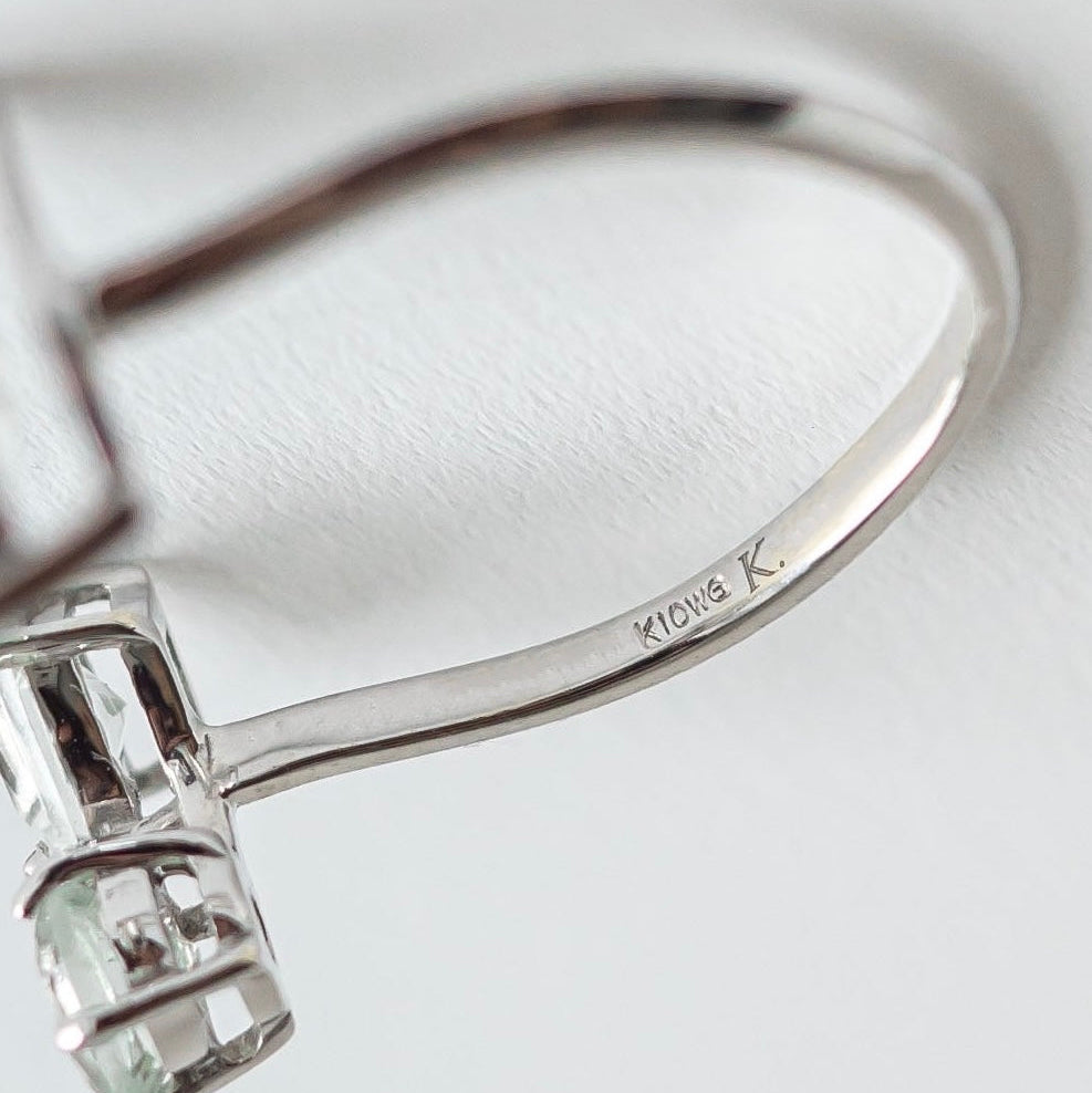 CAPTURED DEW RING