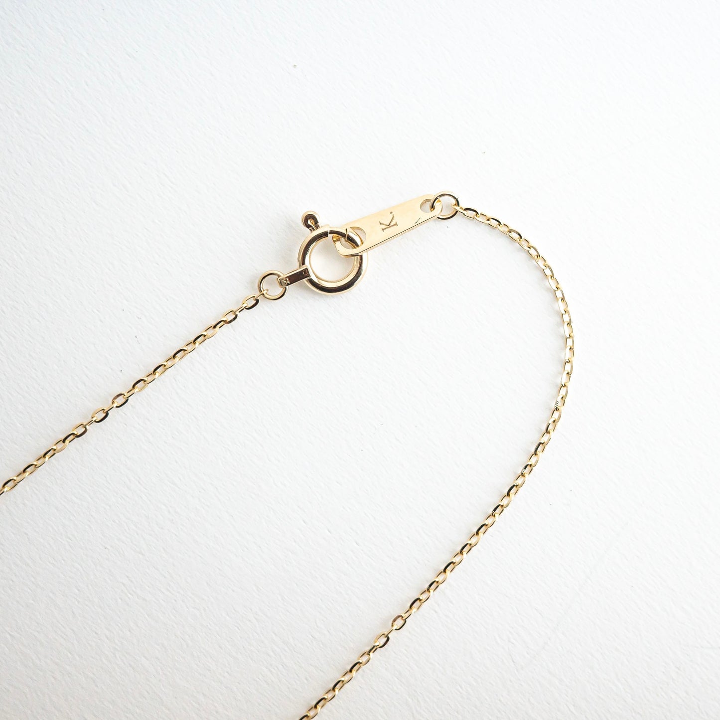 FALLING DEW LARIAT NECKLACE (SHORT)